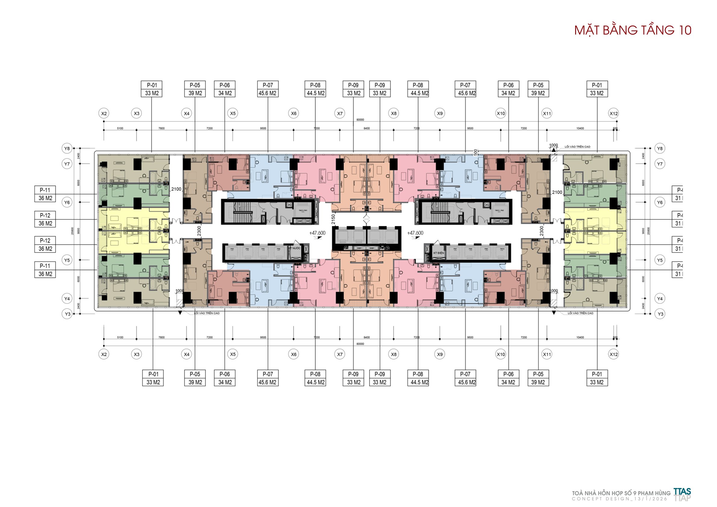 mặt bằng dự án grand era residence số 9 phạm hùng