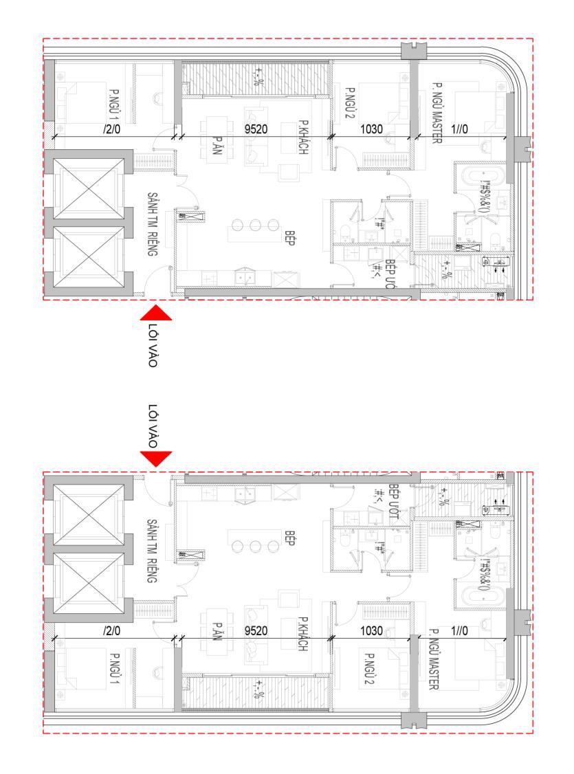 thiết kế căn hộ the magnolia residences long biên