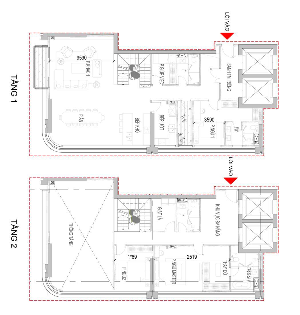 thiết kế căn hộ the magnolia residences long biên
